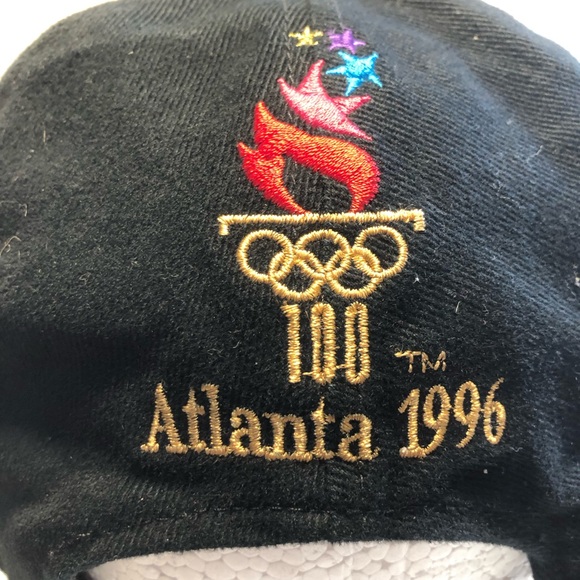 Atlanta 1996 Olympics McDonalds CBC Hat Black Strapback Baseball  Cap w/ Tag - Picture 5 of 15